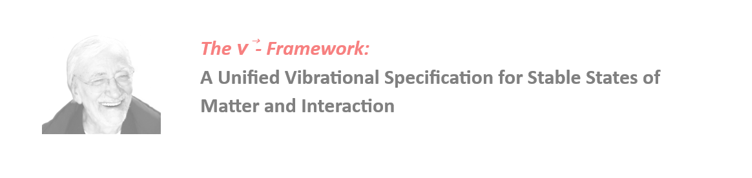 The ν‑Framework: A Unified Vibrational Specification for Stable States of Matter and Interaction